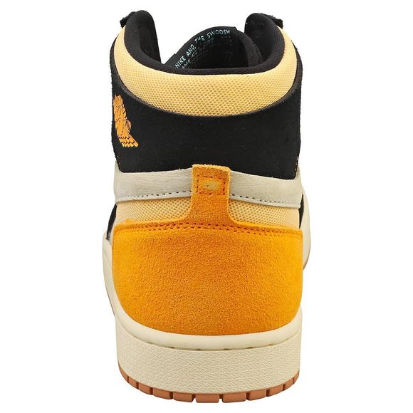 JORDAN MEN'S AIR 1 ZOOM CMFT 2 MUSLIN/CELESTIAL GOLD BLACK (DV1307 100) - 1